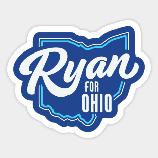 Vintage Ryan for Ohio Senate // Ryan for Senate Sticker